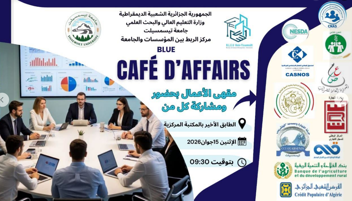 BLEU – café d’affaire